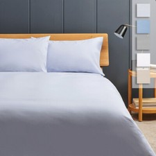 Completo copripiumino Plain Zucchi Percalle stropicciato - dimensioni varie K41