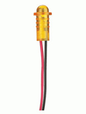 Metra Install Bay LED-1A3 Amber Colored Lights Steady LEDs 3Volt 10 Per Bag New
