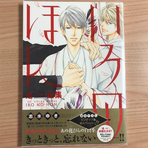 Yuki Shimizu Art book: Ze "Iro no Hon" JAPAN
