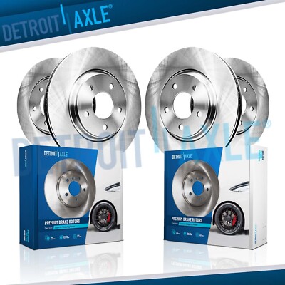 14.02 inch Front and 12.99 inch Rear Disc Brake Rotors for Audi A6 A7 Quattro
