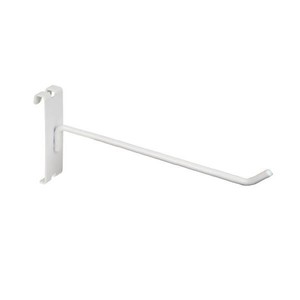 8 White Gridwall Hooks 8 White Gridwall Hooks