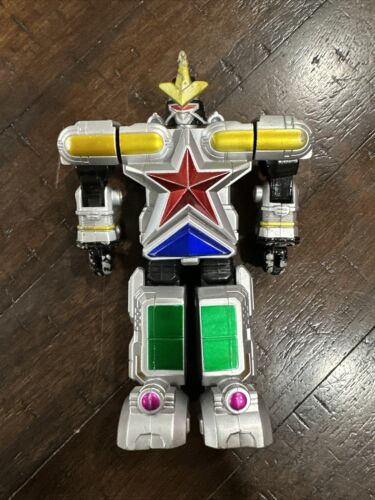 Bandai 1996 Power Rangers Deluxe Super Zeo Megazord  Vintage Incomplete - Picture 1 of 3