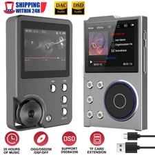 HiFi MP3 MP4 Player Lossless DSD 256 High Resolution Music Speakers
