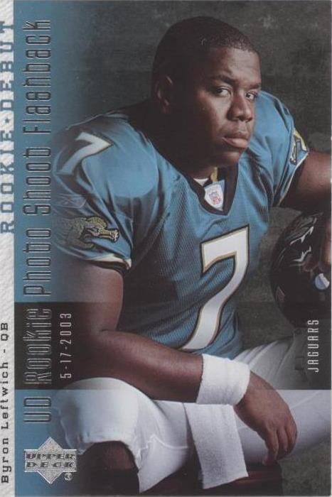 2006 Upper Deck Rookie Debut Byron Leftwich #RPF13 - 1 of 2