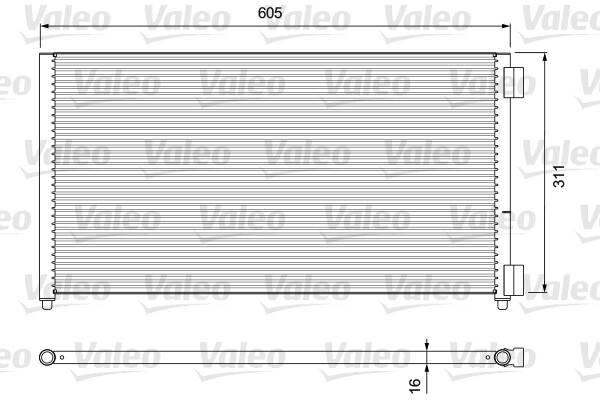 VALEO 818017 Condenseur climatisation résout les pannes d'air chaud et fuites de gaz