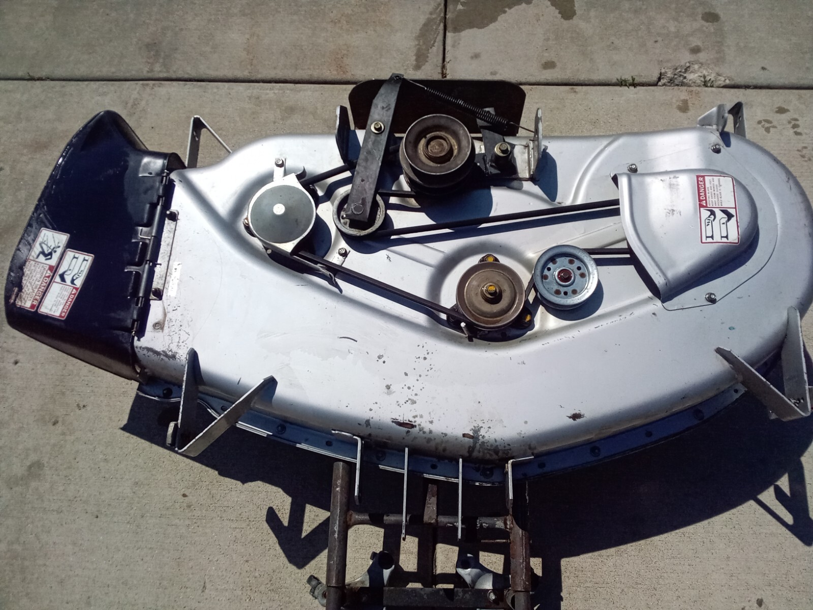 Honda 46" riding 3 blade mower deck for the 4518 HSA Ex Cond. eBay