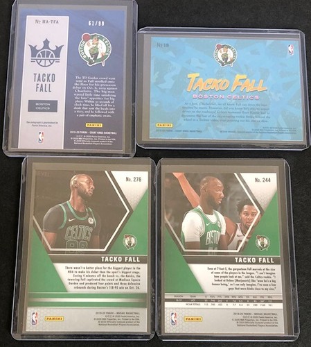 Konvolut 4x Tacko Fall - Court Kings Heir Apparent Ruby 61/99, Lehrling Künstler - Bild 5 von 11