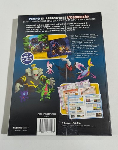 POKÉMON MYSTERY DUNGEON ESPLORATORI GUIDA STRATEGICA ITALIANA SIGILLATA NUOVA - Afbeelding 2 van 2