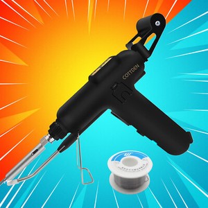 80W Electric Auto Soldering Iron Gun Kit Hand-Held Tweezers Wire Welding Tool