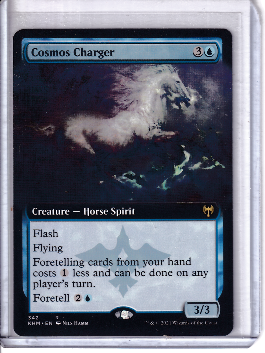Cosmos Charger Kaldheim Extended Art MTG Card Regular Edition  