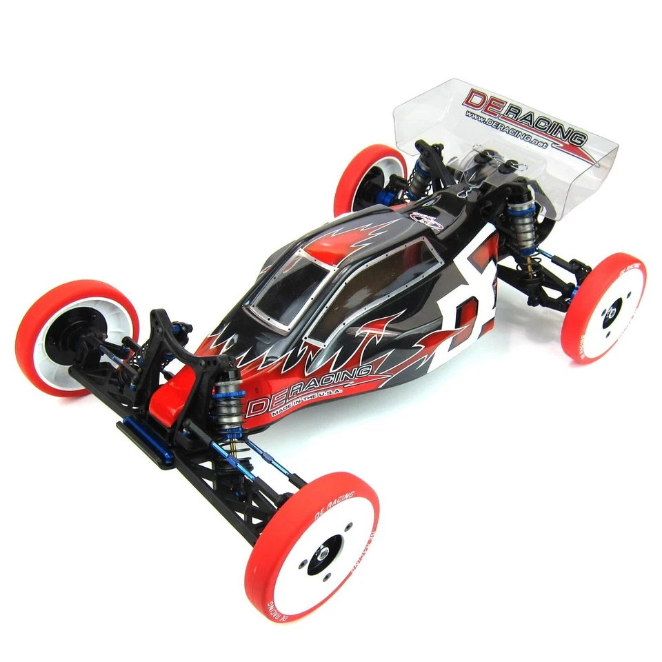 Ruedas de configuración de carreras DE para buggy 1/10 y camiones de estadio DER-SS-SW Foto 2 de 2