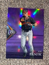 2014 Bowman Platinum Chrome Prospects Purple Refractors #BPCP88 Joe Panik 