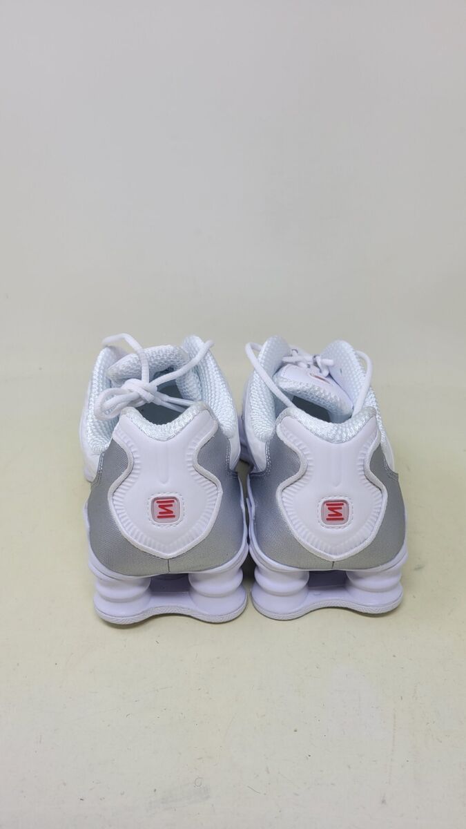 Nike Shox TL White and Max Orange AR3566-100 Women's Shoes Nike Shox TL White and Max Orange AR3566-100 Women's Shoes