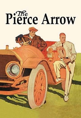 The Pierce-Arrow Edward Penfield Poster Print