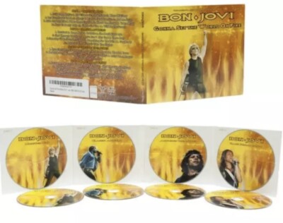 Bon Jovi   Gonna Set the World On Fire - 1983 1993 (4-CD Set) Import NEW SEALED