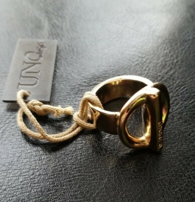 Bague UNO DE 50 « SISI » Neuve Avec étiquette - Argent, Gris Et Rose, Taille S/M