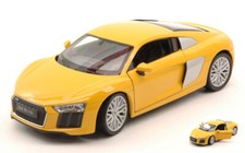 Modellino Auto Scala 1/24 Welly AUDI R8 V10 diecast modellismo statico collez...