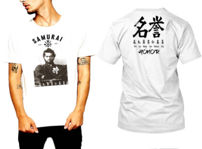 Samurai T-Shirt Japanese Assassins Bushido Warriors Katana Edo Shogun tee