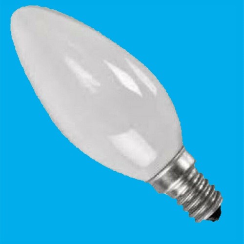 10x 60W Frosted Candle Incandescent Filament Dimmable Light Bulbs SES E14 Lamps