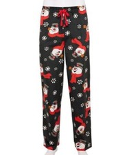 Frosty the Snowman Sleep Pants, Men's Size: Medium, Color Black Multi. NWT