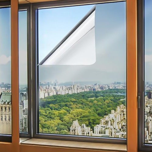 100X200cm One Way Privacy Home Window Film UV Reflective Furniture Protector NEW - Picture 3 of 15