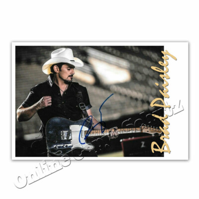 Brad Paisley - County Star -  Autogrammfoto  °2