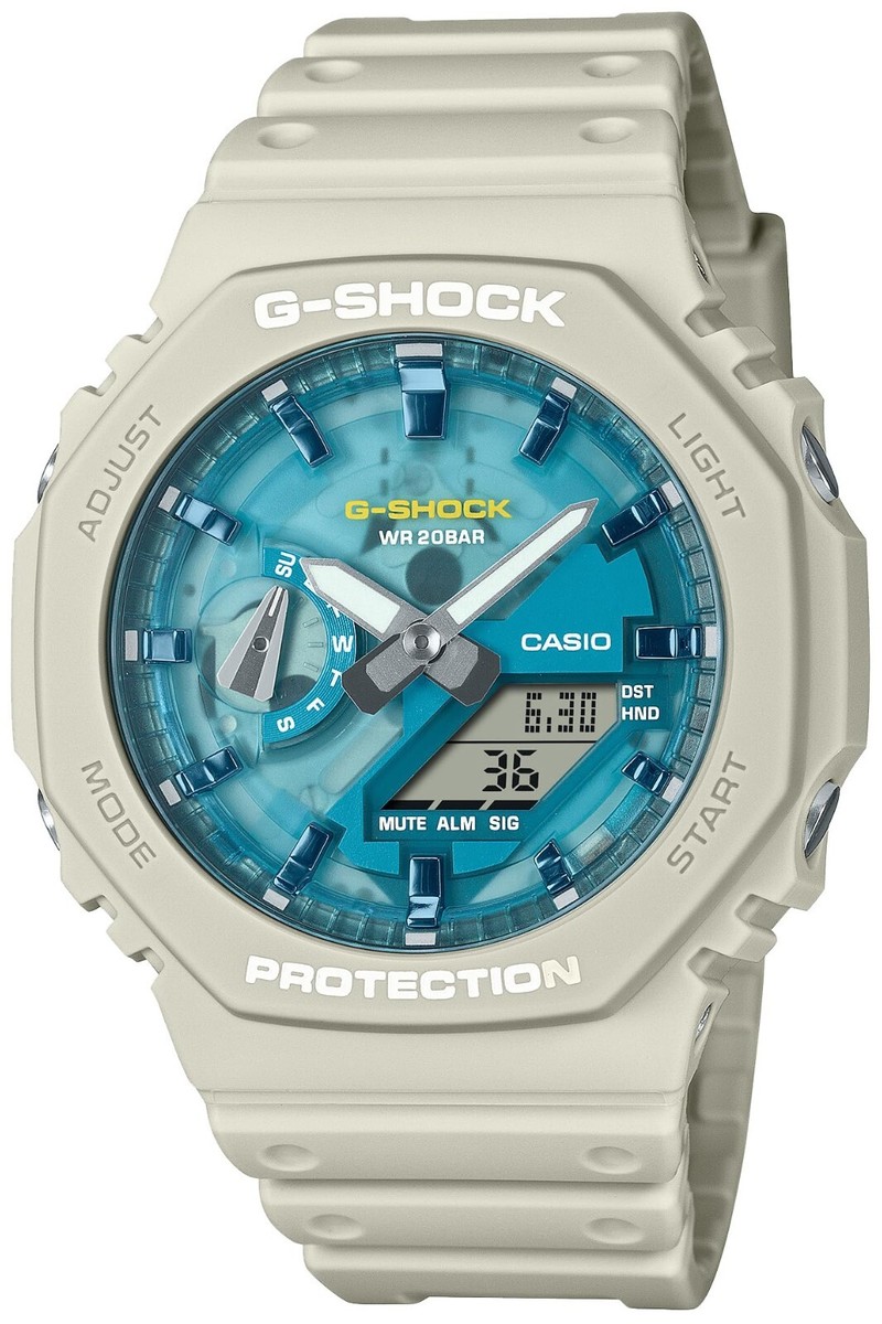 CASIO G- SHOCK ANALOG-DIGITAL GA-2100AS-5AJF OASIS OF DAY AND