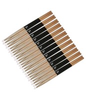 Gp Percussion Lot Of 24 (12 Pair) Wood Oak 7a Drumsticks, Nylon Tip, Gpds7an ^12 on sale Gp Percussion Lot Of 24 (12 Pair) Wood Oak 7a Drumsticks, Nylon Tip, Gpds7an ^12 on sale