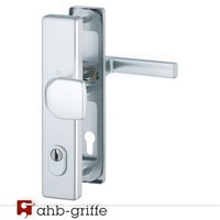 Hoppe Schutzbeschlag Austin Za Alu Natur Langschild We 10/92 Mm