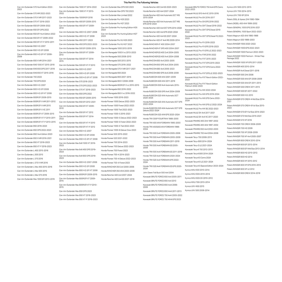 Maxxis Bighorn 2.0 Radial Tire 26x11-12 For Kymco UXV 500 2008-2014 Foto 3 de 4