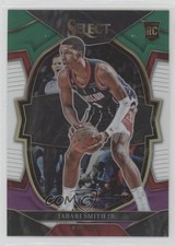 2022 Panini Select Concourse Green White Purple Prizm Jabari Smith Jr #69 1o8k