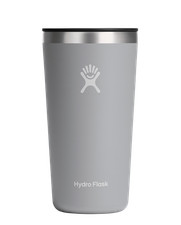 Hydro Flask All Around Tumbler With Lid Stainless Steel 22 oz Travel Cup Gray