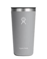 Hydro Flask All Around Tumbler With Lid Stainless Steel 22 oz Travel Cup Gray