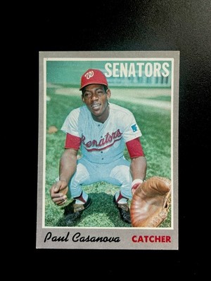 1970 Topps Baseball #84 Paul Casanova (Senators) NM