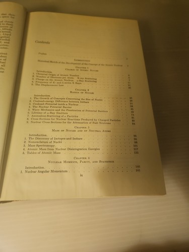 Vintage 1955, "The Atomic Nucleus" By Robley Evans Hardcover Book - Imagen 5 de 8