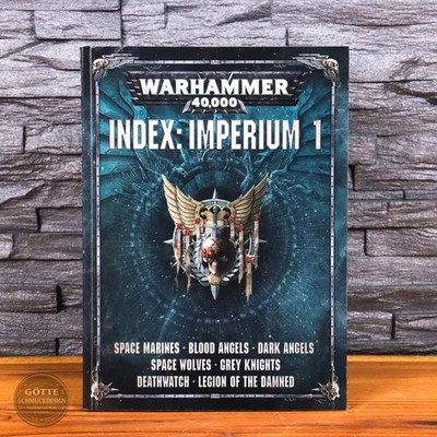 Warhammer 40K Index: Imperium 1 English 8. Auflage 2017 Softcover Games Workshop