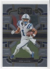 #44 Josh Downs 2023 Panini Select RC Indianapolis Colts