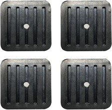 4 Pack Mini Split Anti-Vibration Pads Wall Mounting Bracket Isolator Rubber...