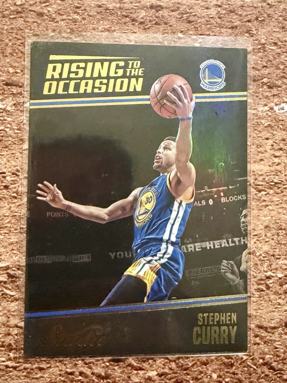 2016-17 Studio Rising To The Occasion Stephen Curry #RO-SC Warriors