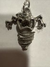 VTG 1995 Taz Tasmanian Devil Pewter Necklace Pendant Warner Bros. Starline — photo 1