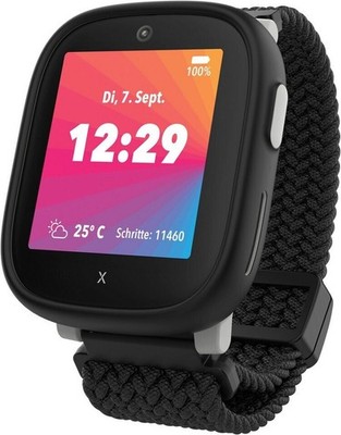 XPLORA X6 Play 2. Gen Schwarz Kinder-Smartwatch Nano-SIM GPS NEU&OVP