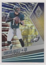 2017 Panini Phoenix Color Burst Carson Wentz #54 0kb5