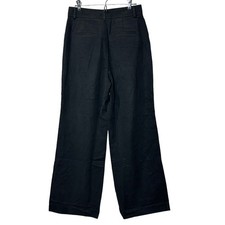 Everlane The Way High Drape Pant Wide Leg Hi-Rise Black Women 4S Inseam 29.5NWOT