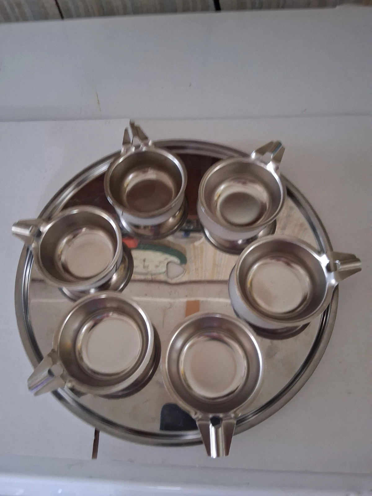 Vintage Stainless Steel Egg Poacher 6 Cup Insert
Opens in a new window or tab