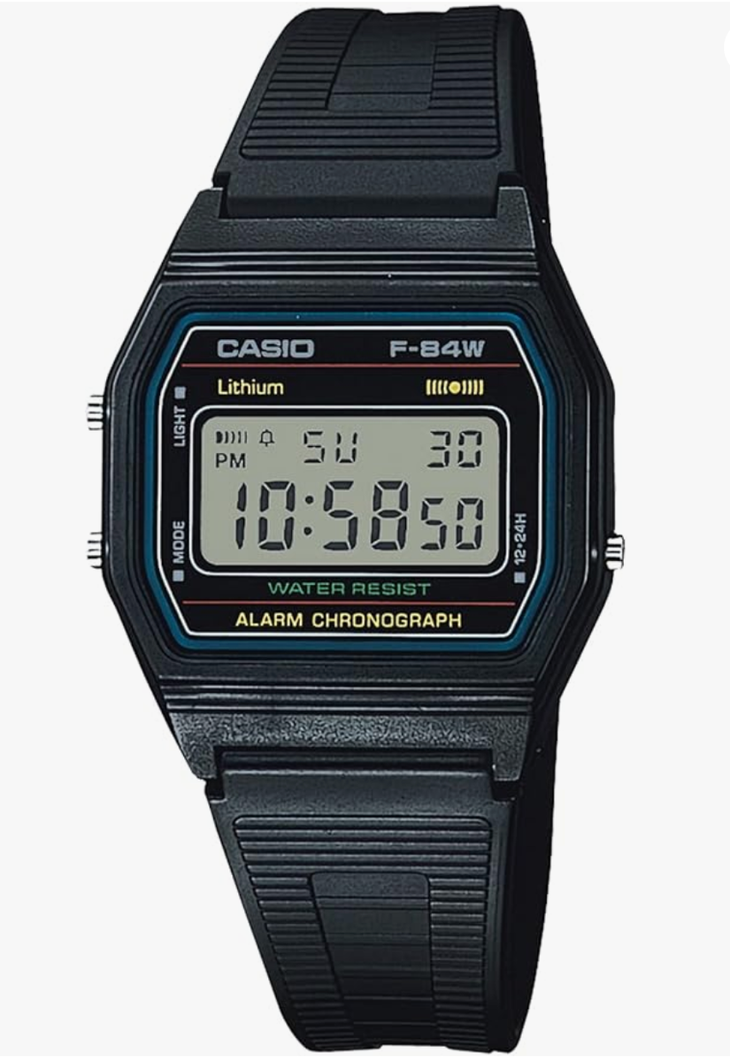NEW] CASIO F-84W-1QJH Digital Watch, 30m Water Resistant from