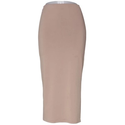 Vera & Lucy, Maxirock, Größe: S, Beige, Elasthan/Polyester, Einfarbig #SSG