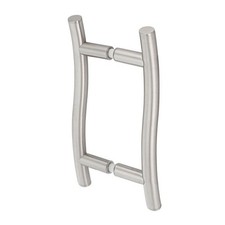 Counterpoint 6" Back-to-Back Double Sided "S" Pull - Brushed Nickel