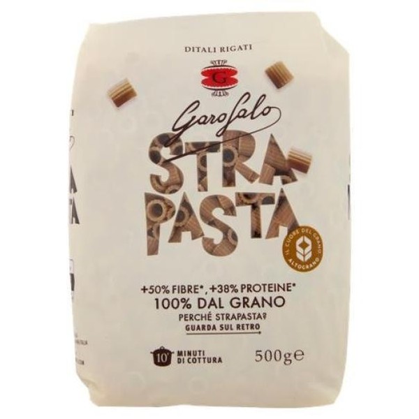 Pasta DI Semola DI Grano Duro Formato Ditali Rigati Strapasta Garofalo 500 Gr.-image