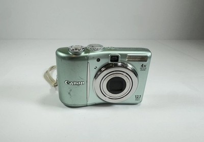Canon PowerShot A1100 IS 12.1 MP Digital Camera Mint Green - Open Box -WORKS
