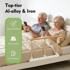 Bed Rails for Elderly Adults Foldable Rail Assist Safety Bed Handrai for Seniors